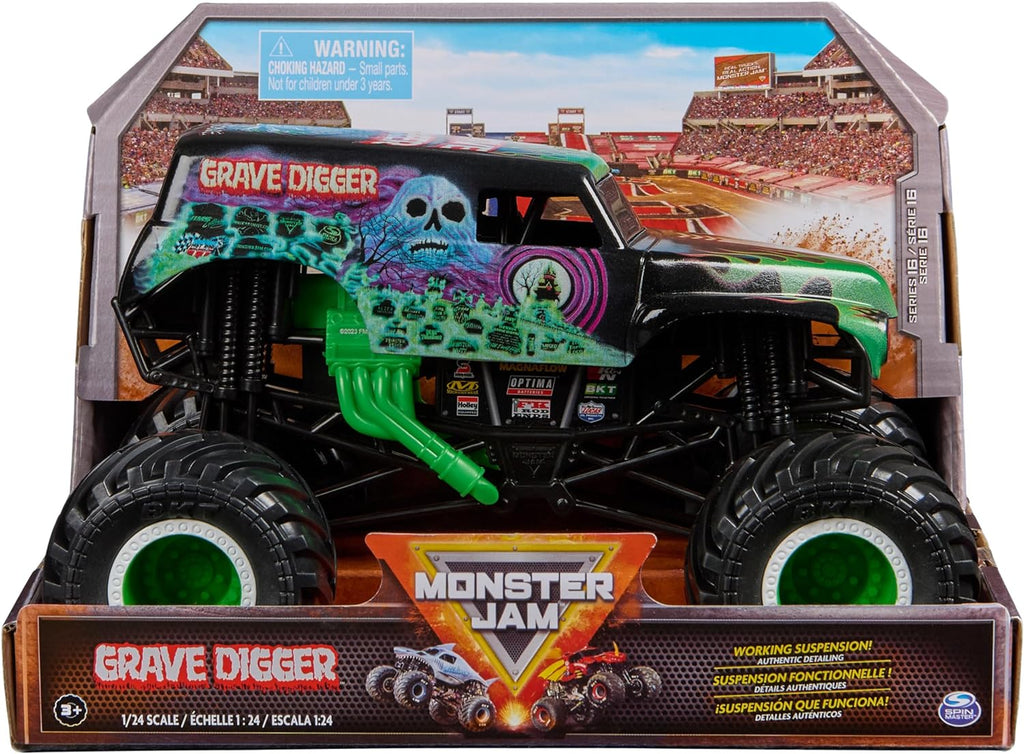 Monster Jam Official Grave Digger Monster Truck Collector Die Cast V Wonder Toys