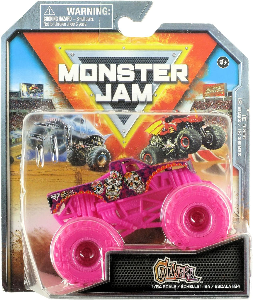 Monster Jam 2023 Spin Master 1:64 Diecast Truck Series 31 Hyper Fueled Calavera