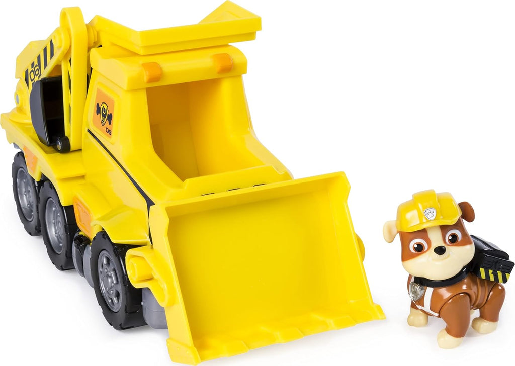 Paw Patrol Rubble's Ultimate Rescue Bulldozer with Moving Scoop and Lift-up Dump Bed