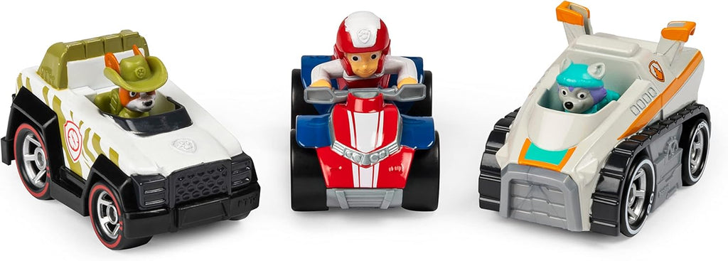 Paw Patrol, True Metal Classic Pack of 3 Collectible Die-Cast Vehicles, 1:55 Scale