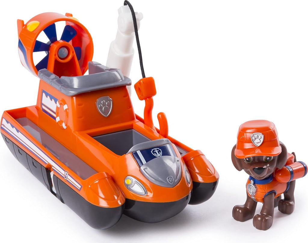 Paw Patrol Ultimate Rescue - Zuma’s Ultimate Rescue Hovercraft with Moving Propellers and Rescue Hook