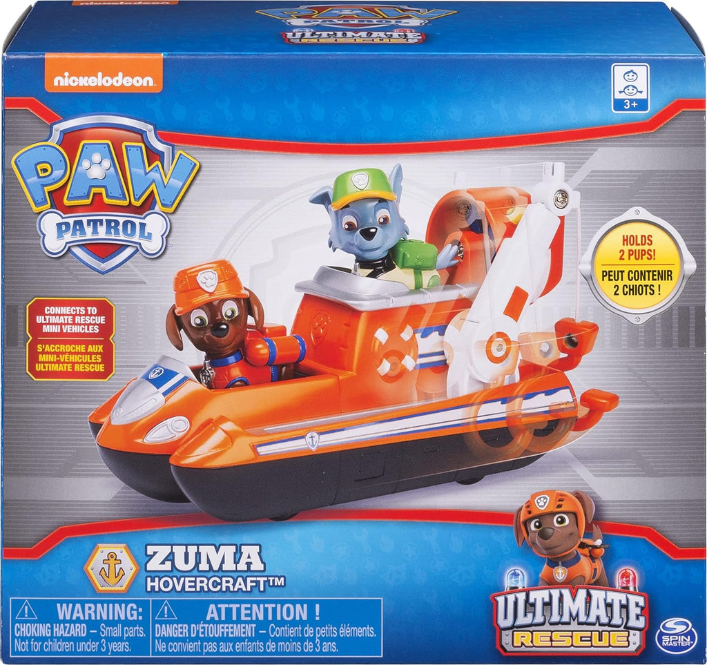 Paw Patrol Ultimate Rescue Zuma s Ultimate Rescue Hovercraft with Mo Wonder Toys