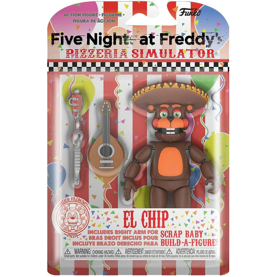 Funko Plush: FNAF Pizza Sim - El Chip