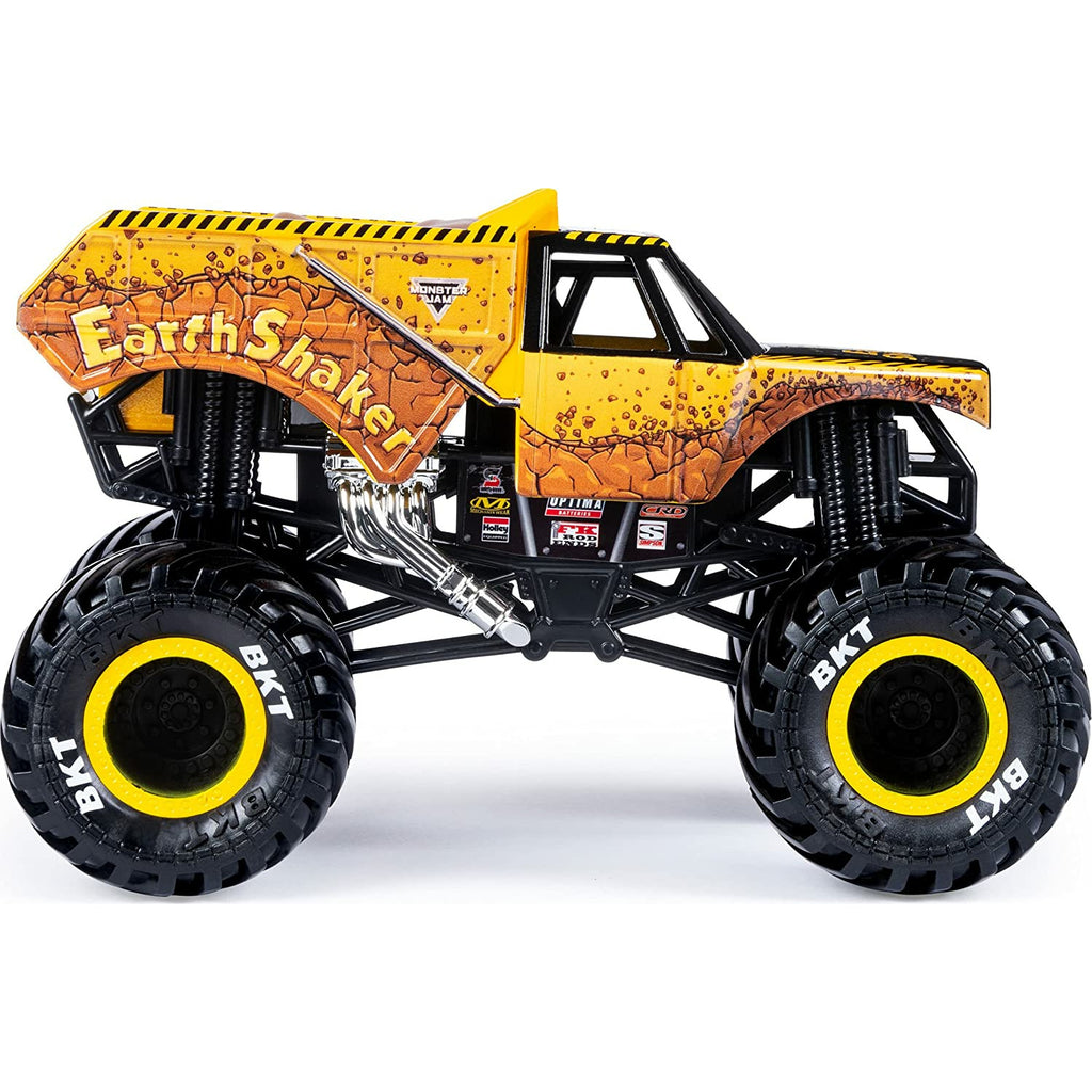 Monster Jam, Official Earth Shaker Monster Truck, Die-Cast Vehicle