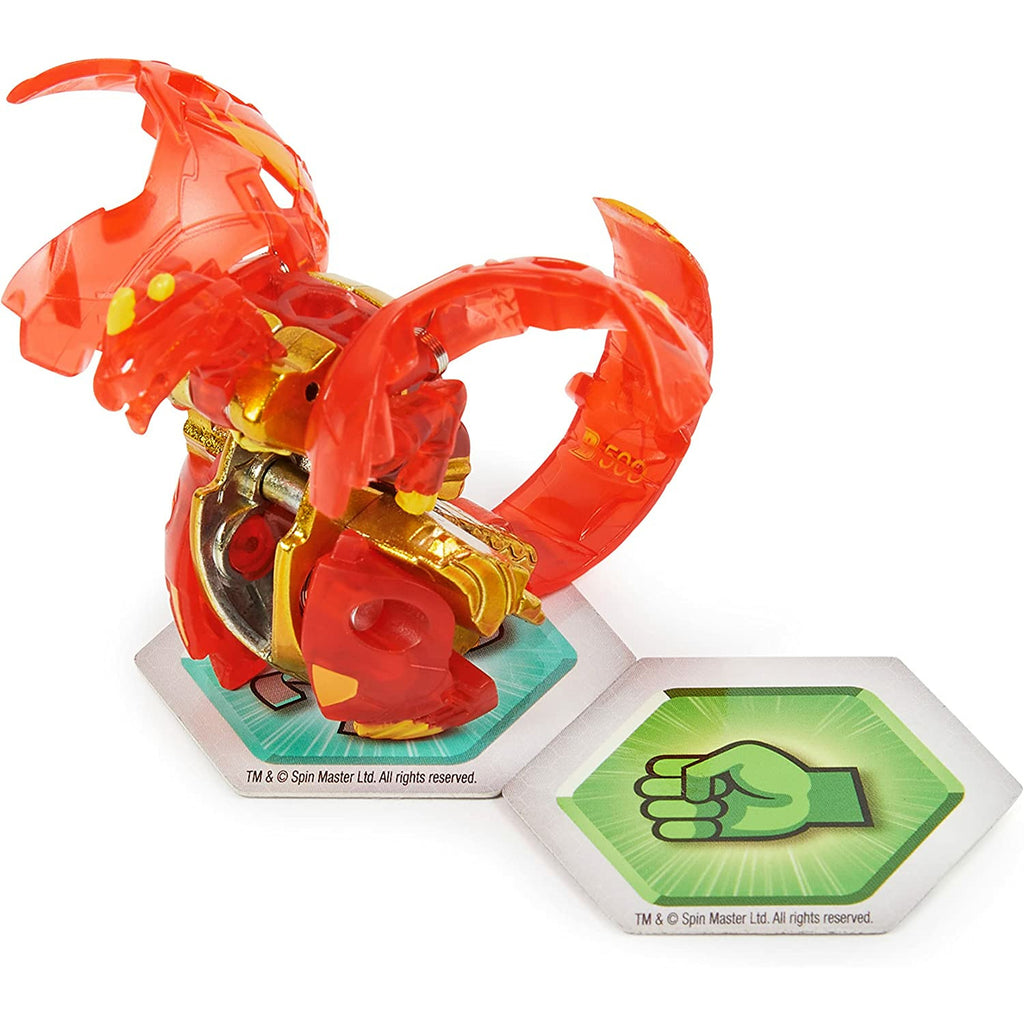 Bakugan Evolutions, Dragonoid (Red), Platinum Series True Metal Bakuga –  Wonder Toys