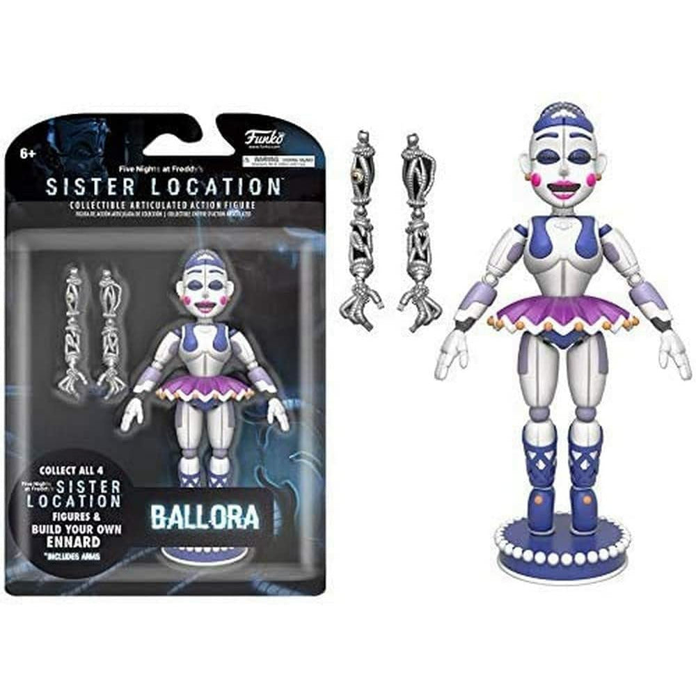 Funko Five Nights at Freddy's Ballora Articulated Action Figure, 5"