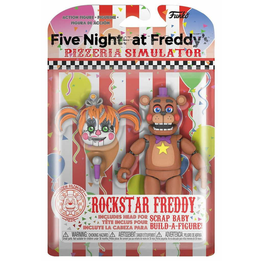 Five Nights at Freddy's: Pizza Simulator Rockstar Freddy 5-Inch