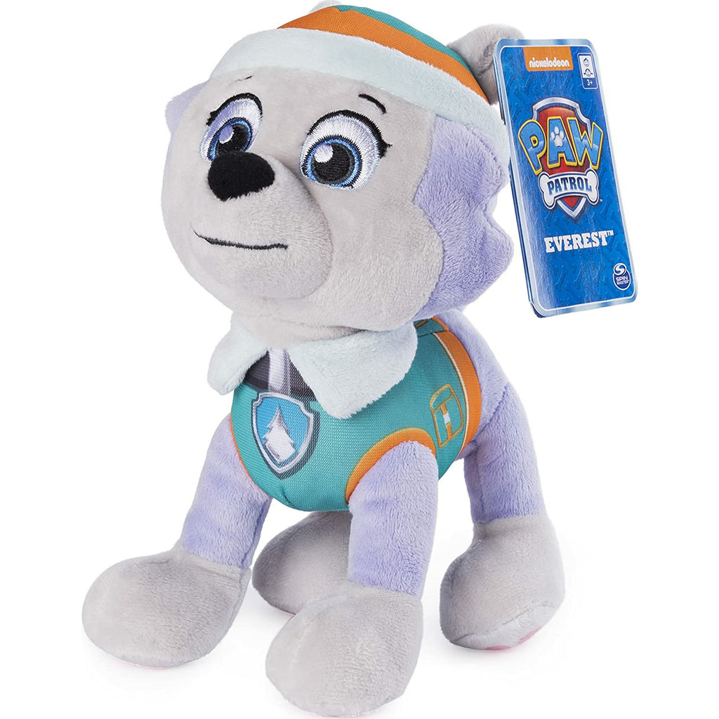 Paw Patrol, 8" Everest Plush Toy, Standing Plush with Stitched Detailing, for Ages 3 & Up