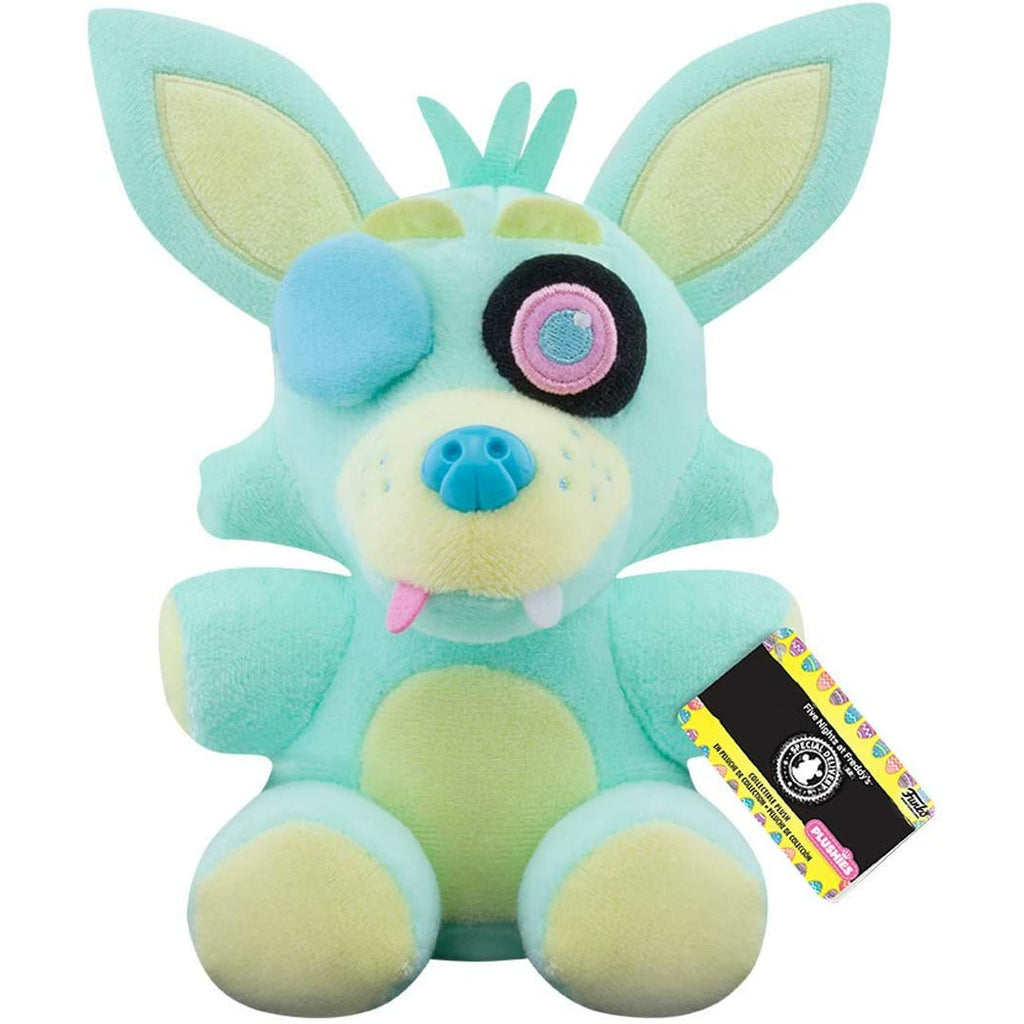 Funko Plush: Five Nights at Freddy's - Spring Colorway- Foxy (GR) Multicolor, 3.75 inches